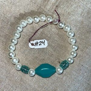 Pearl Handmade Beaded Bracelet (#24)